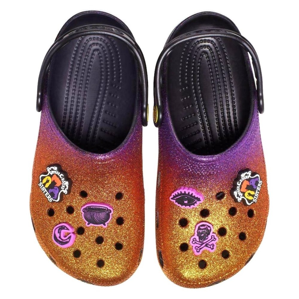 Disney Parks 2021 Hocus Pocus Glitter Crocs 9